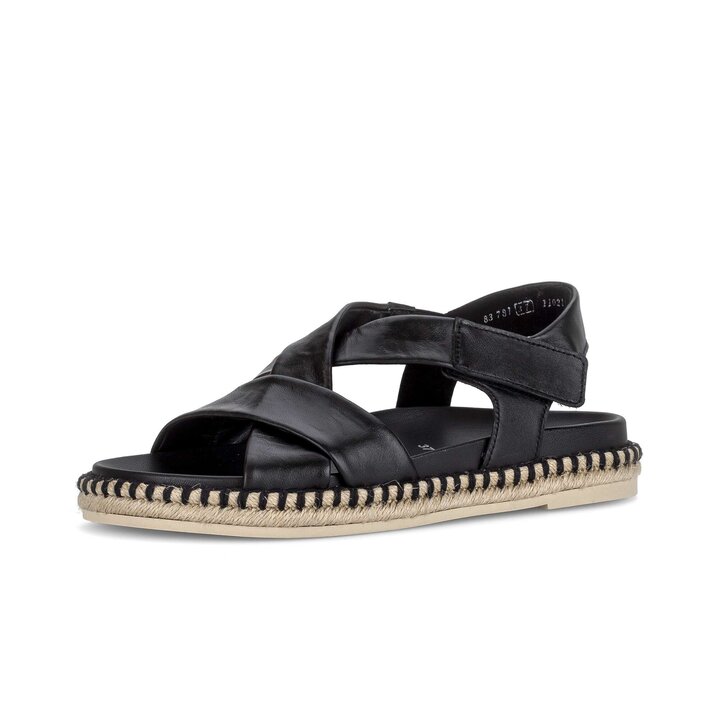 Sandalo con cinturino nero #2