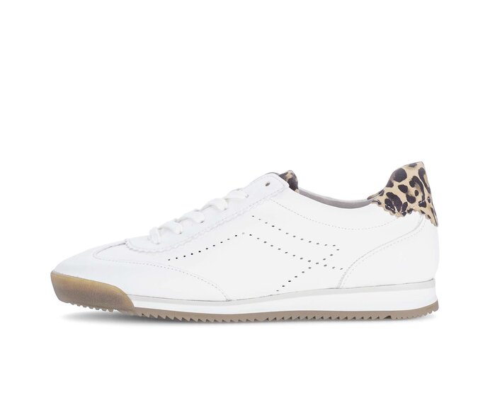 Sneakers basse crema #0