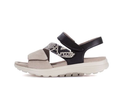 Sandalo con cinturino multicolore