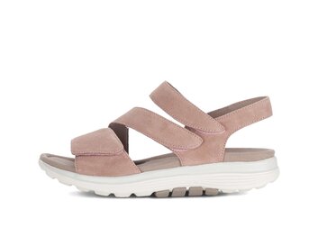 Riemchensandale beige