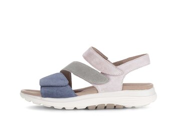 Remsandaler flerfärgade