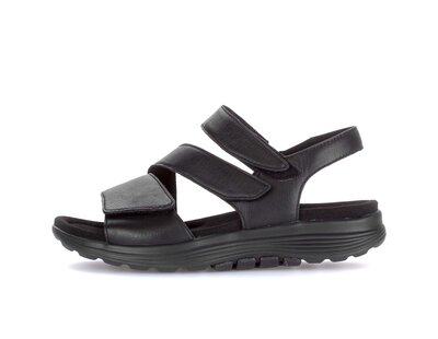 Sandalo con cinturino nero