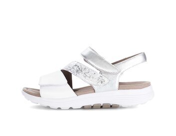 Sandale à bride argent