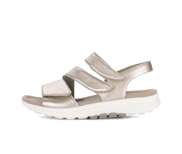 Riemchensandale gold #0