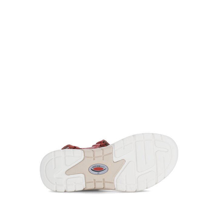 Vandringssandaler röd #4