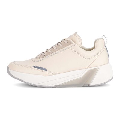 Lage sneaker crème