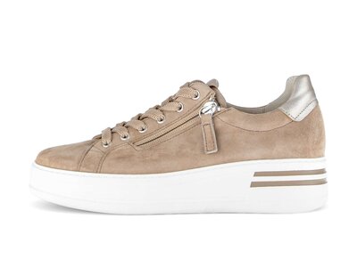 Sneakers basse beige