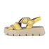 Plateau Sandale gelb