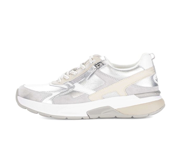 Sneakers basse argento #0