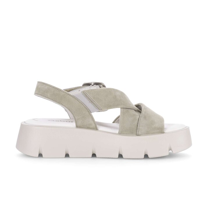 Plateau Sandale Grün #1