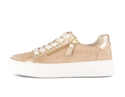 Sneakers basse beige