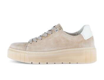 Lage sneaker beige
