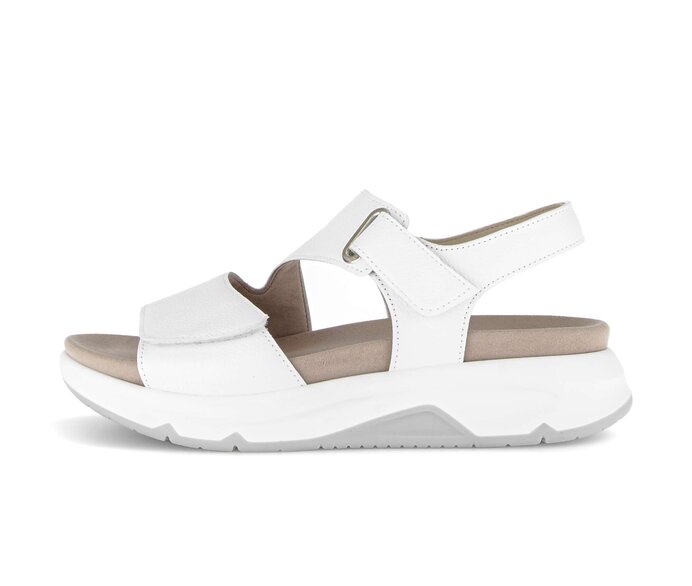 Trekkingsandale weiß #0