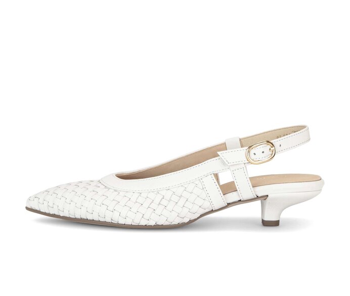 Slingpumps creme #0