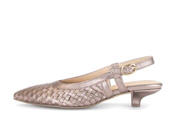 Slingpumps beige