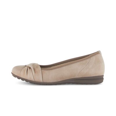 Ballerina sportiva beige