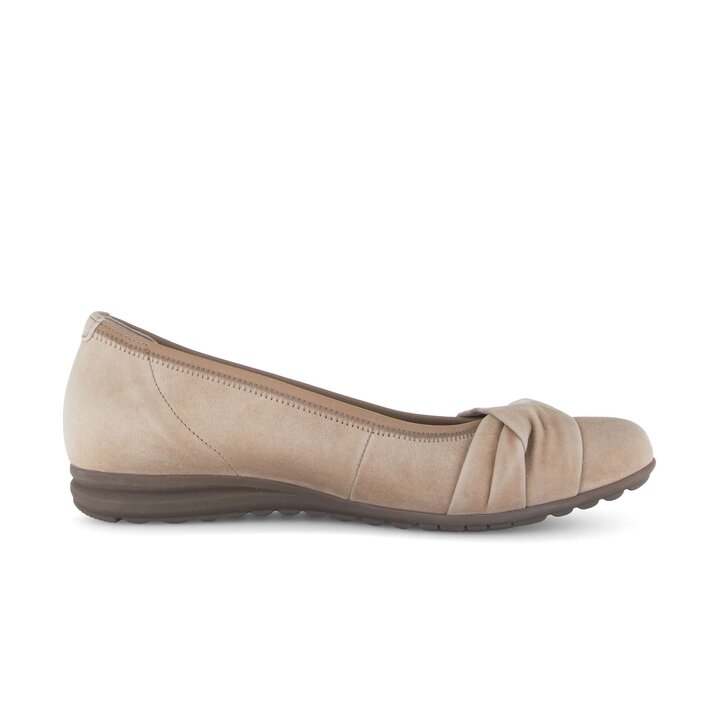 Sportliche Ballerina beige #1