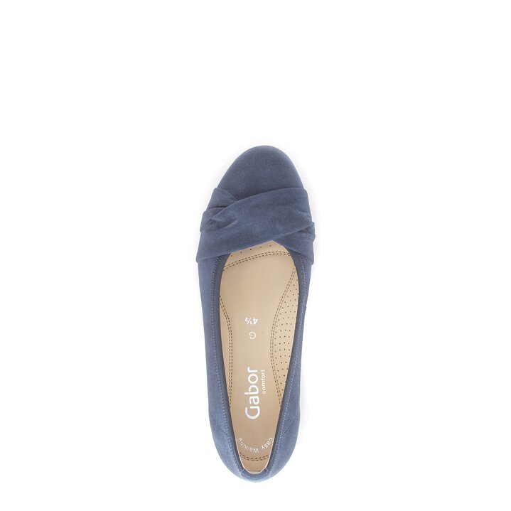 Sportliche Ballerina blau #5