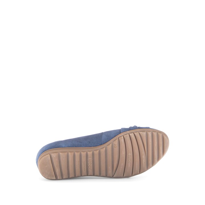 Sportliche Ballerina blau #4