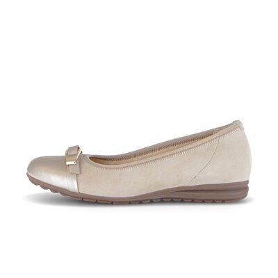 Ballerina elegante beige