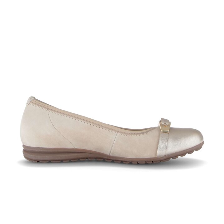 Eleganter Ballerina beige #1