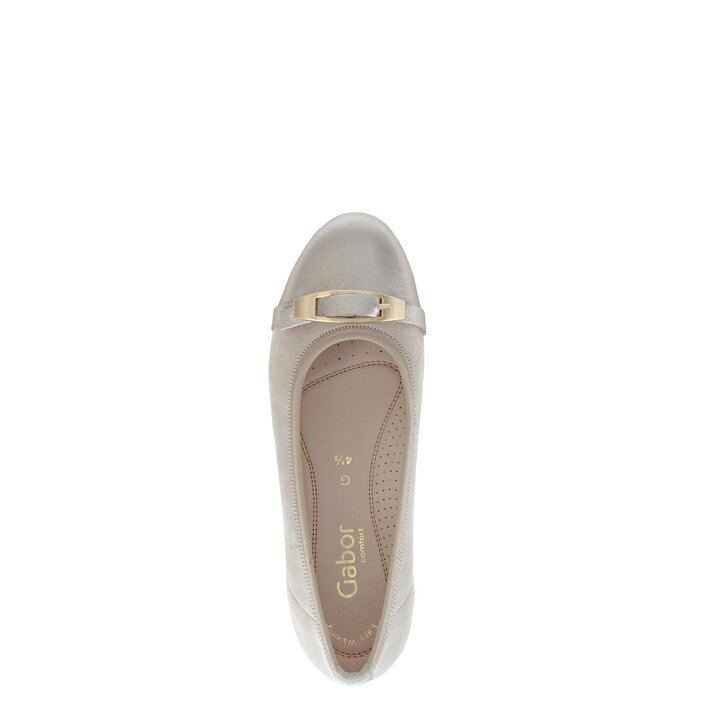Eleganter Ballerina beige #5