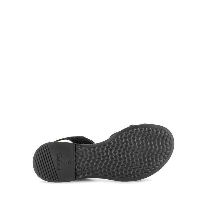 Sandal met riempjes zwart #4