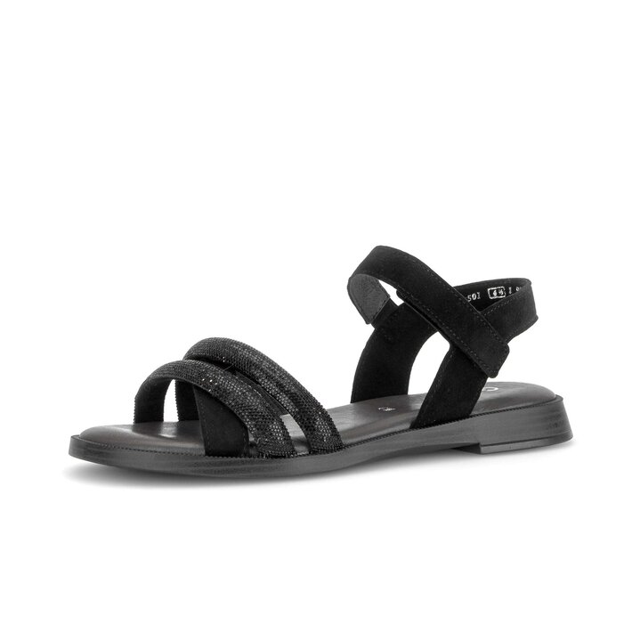 Sandal met riempjes zwart #2