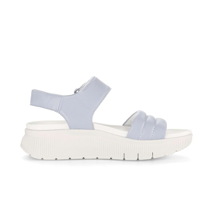 Sandale à plateforme bleu #1