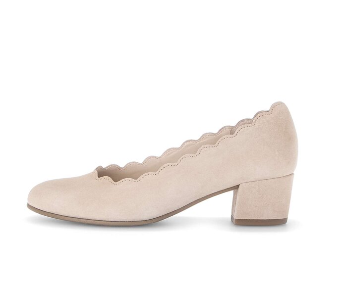Eleganter Pump beige #0