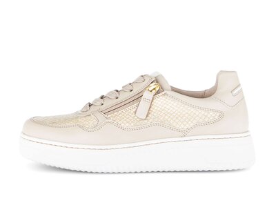 Sneakers basse beige