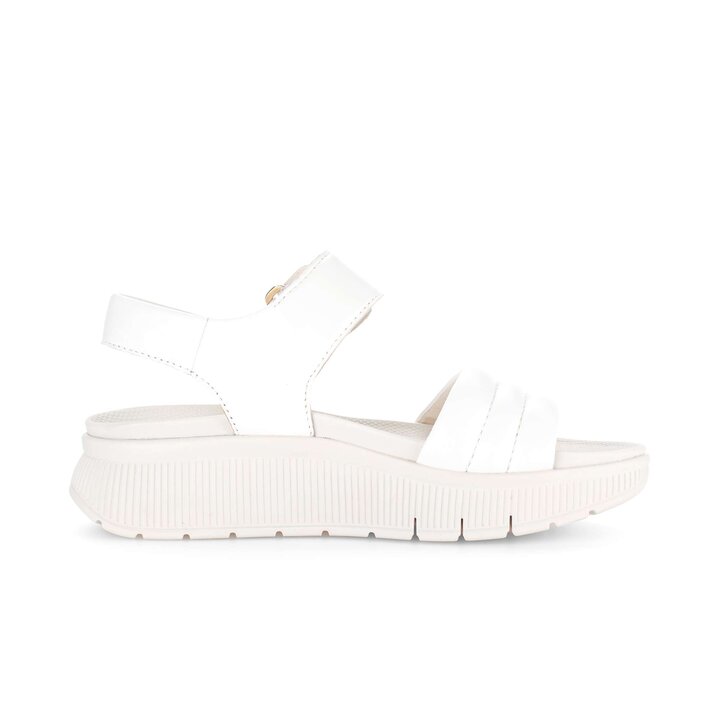 Sandalo con plateau crema #1