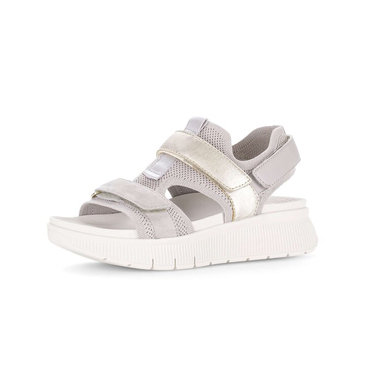 Sandale à plateforme gris #2