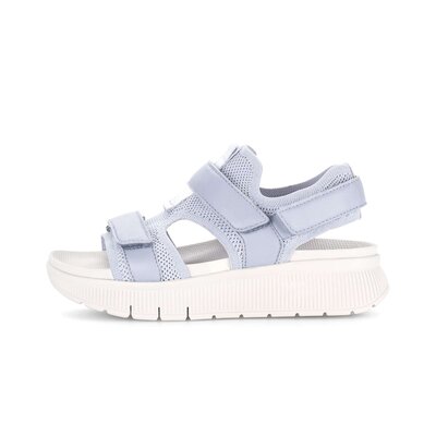 Sandal met riempjes blauw