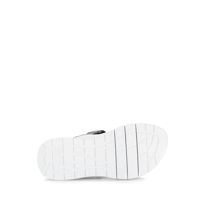 Sandale met plateauzool zwart #4