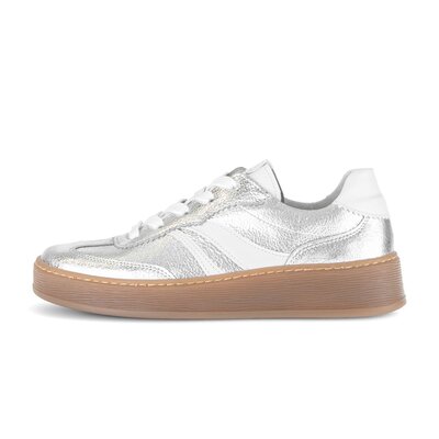 Sneakers basse argento
