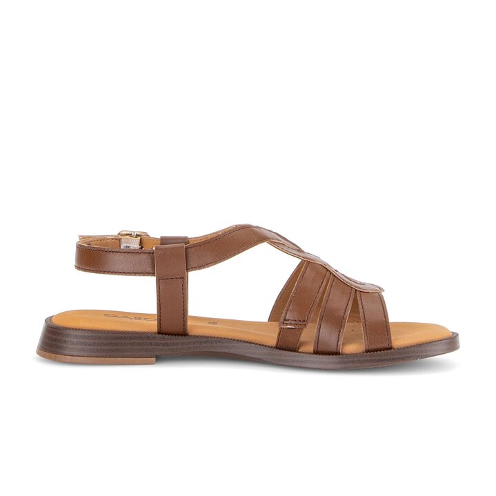 Sandale à bride marron #1