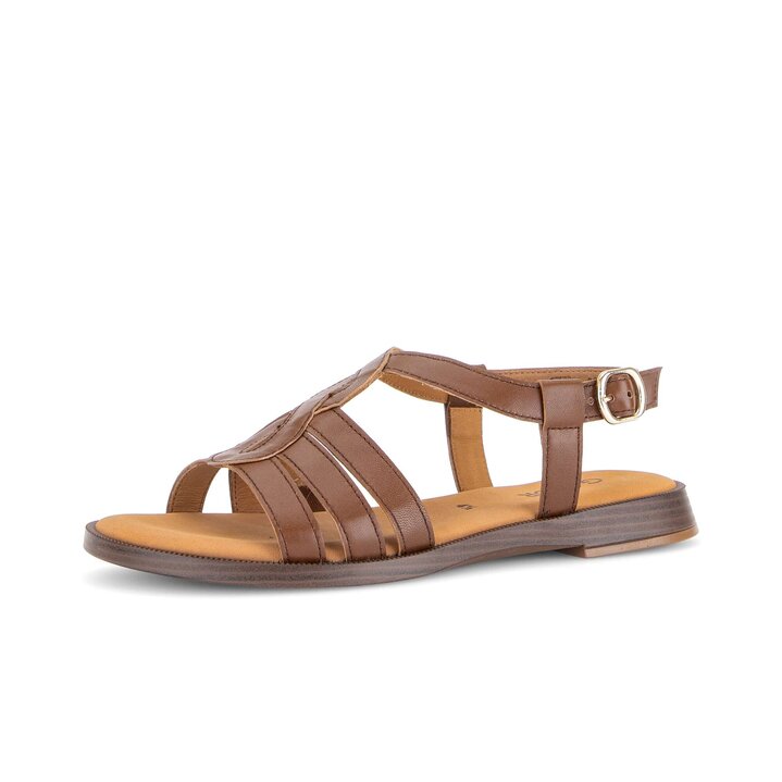 Sandale à bride marron #2