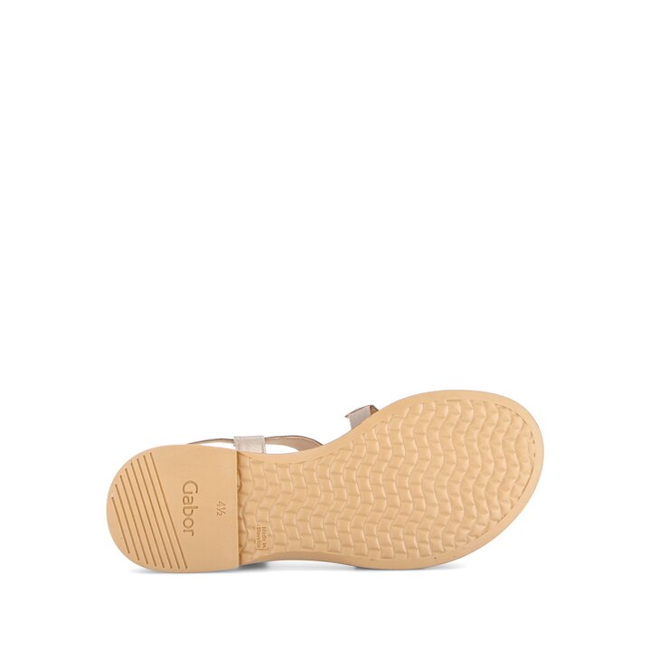 Sandalo con cinturino oro #4