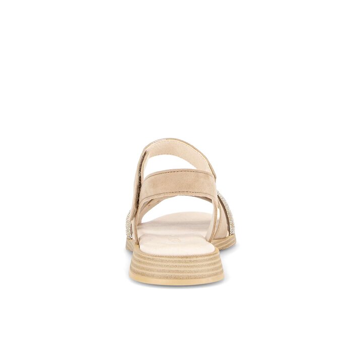 Strappy sandal beige #3