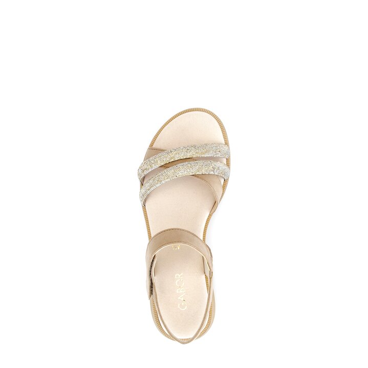 Strappy sandal beige #5