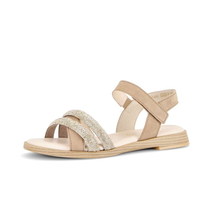 Strappy sandal beige #2