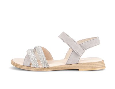 Sandalo con cinturino grigio