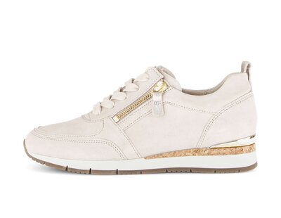 Sneakers basse beige