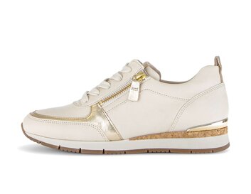 Lage sneaker beige