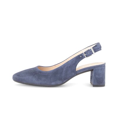 Slingpumps blau