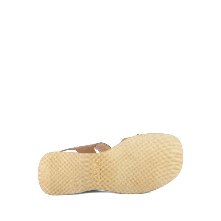 Sandal met riempjes bruin #4