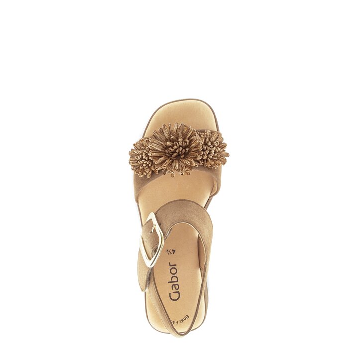 Sandalo con cinturino marrone #5