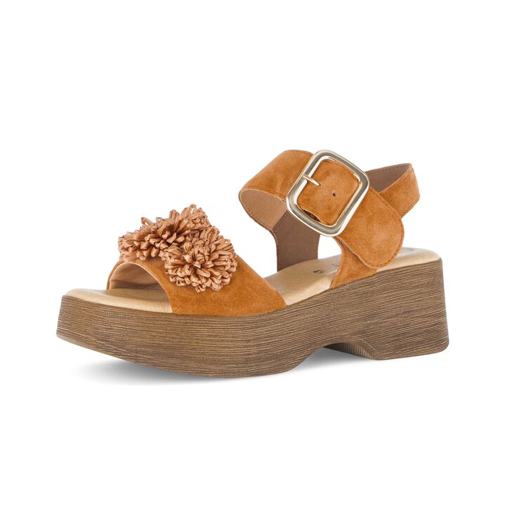 Sandalo con cinturino arancione #2