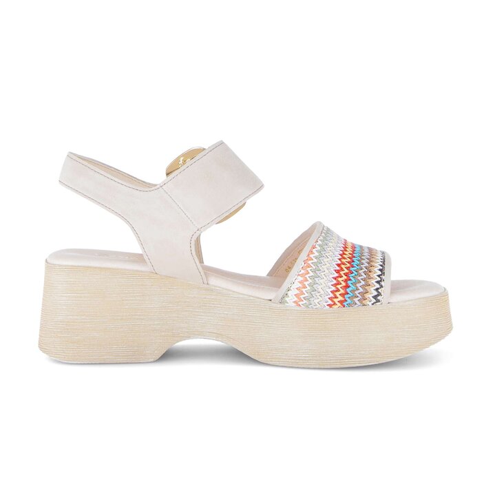 Sandalo con cinturino multicolore #1